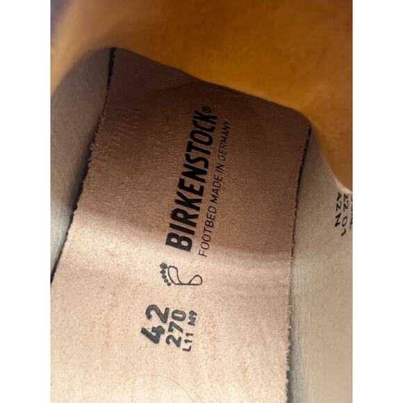 Birkenstock Bend Low Decon Pop Men’s Size 9/W11 Mink/Eggshell New - Picture 3 of 16